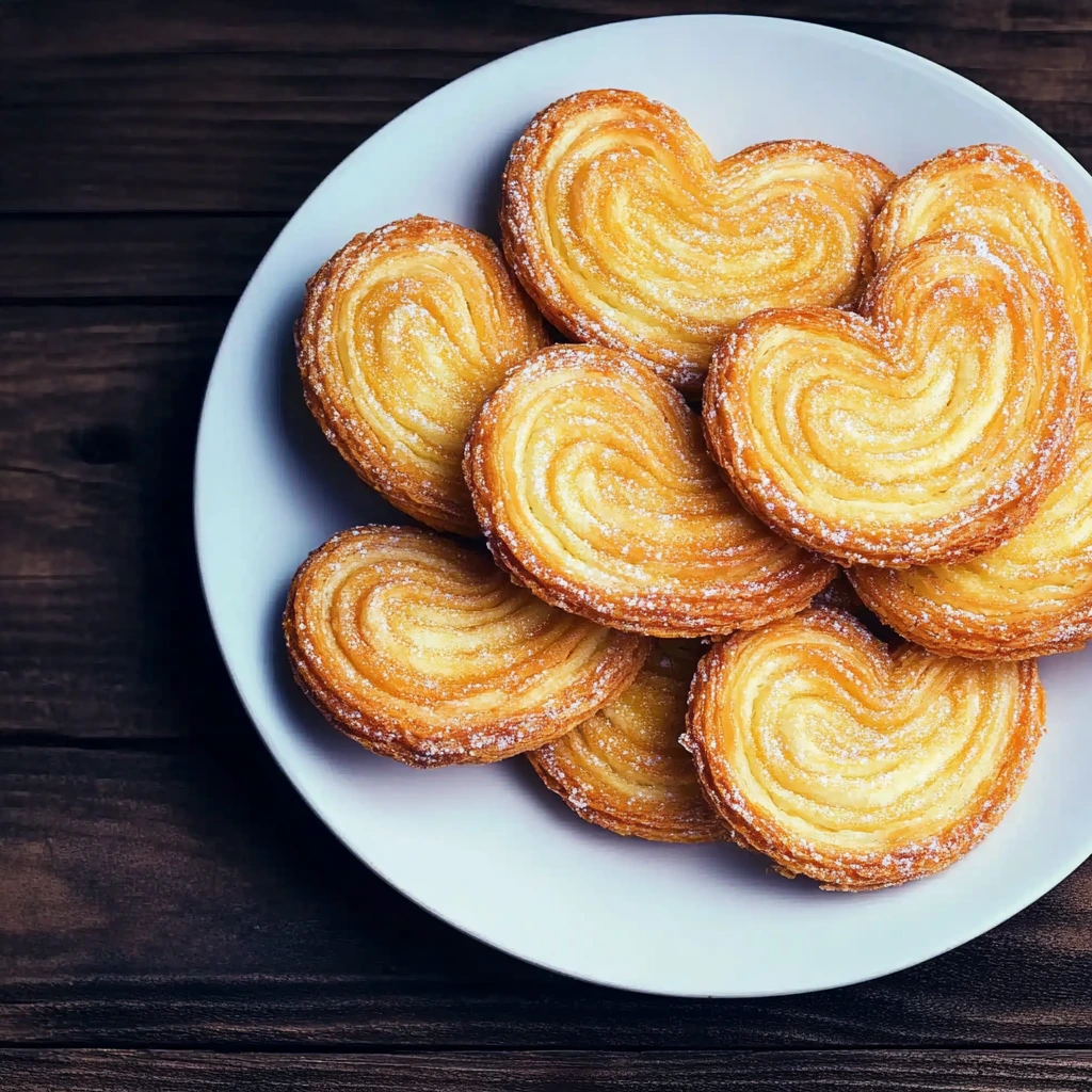 Palmiers Feuilletés au Sucre