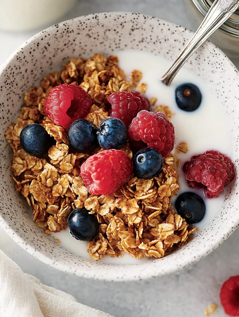 Granola maison - recette express en 10 minutes