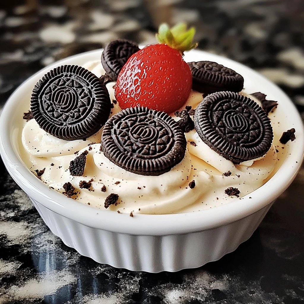 Trempette au Cheesecake Oreo