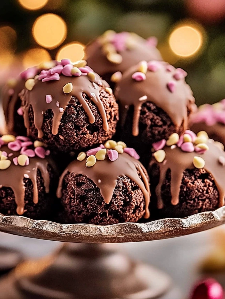 Boules de Brownie choco