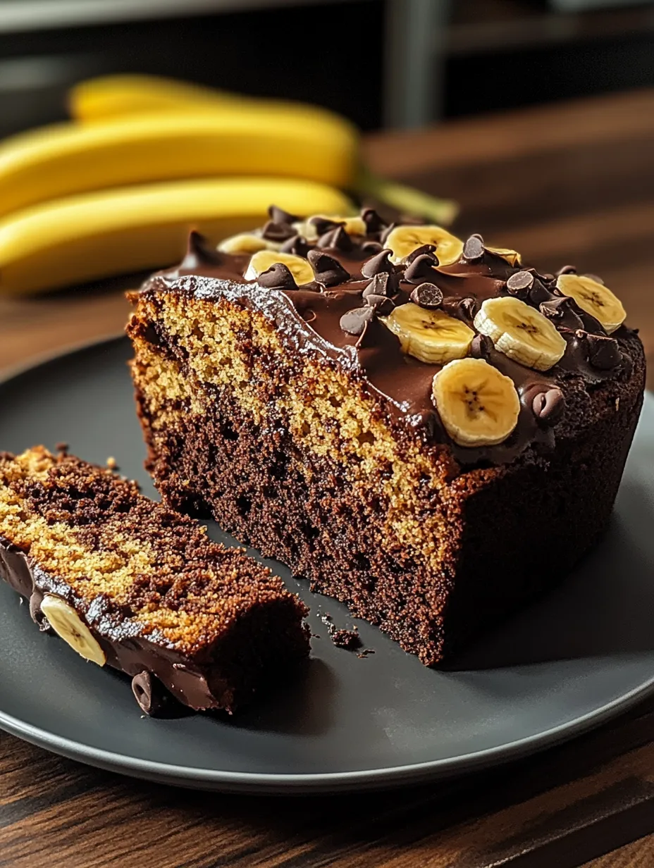 Cake Banane Chocolat irrésistible