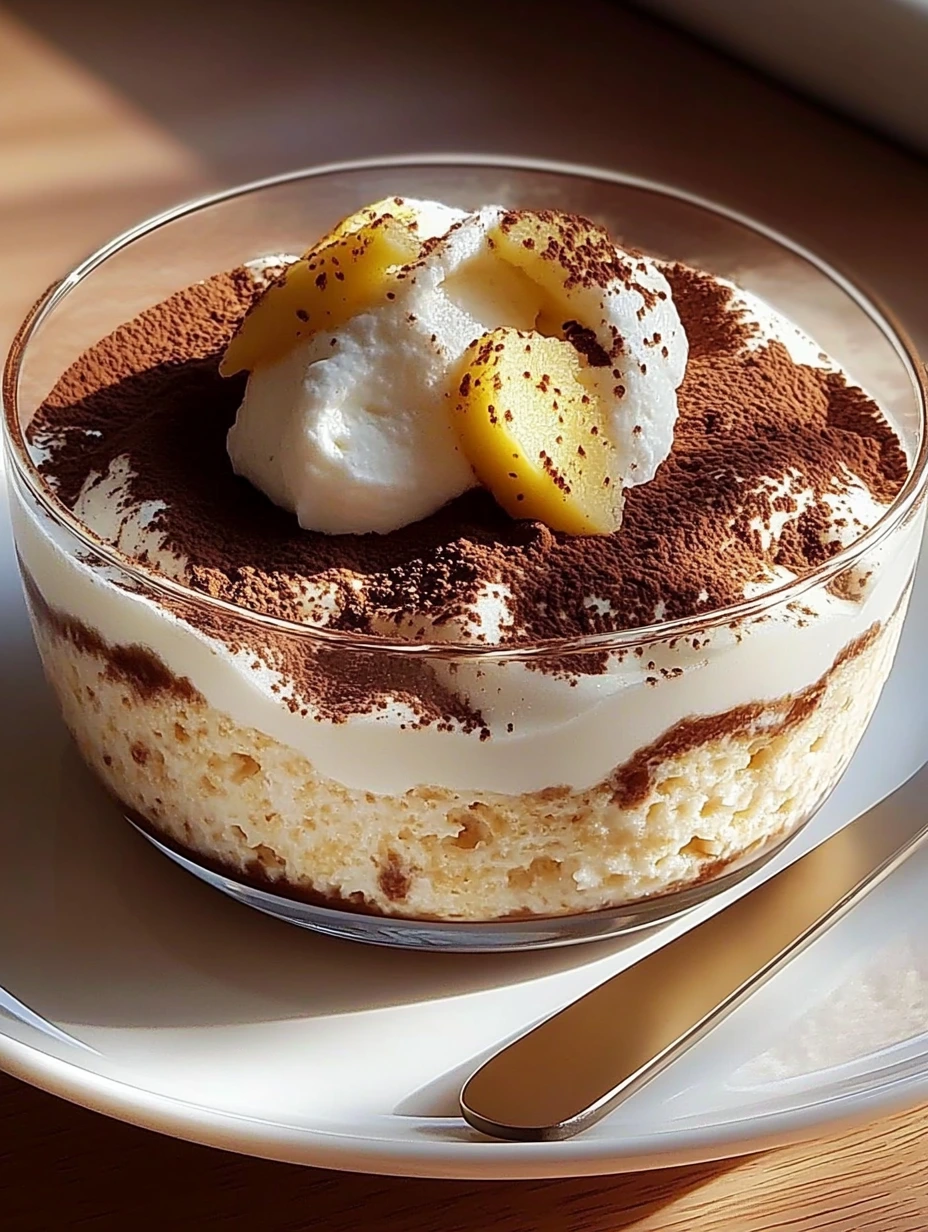 Flocons d’avoine Tiramisu