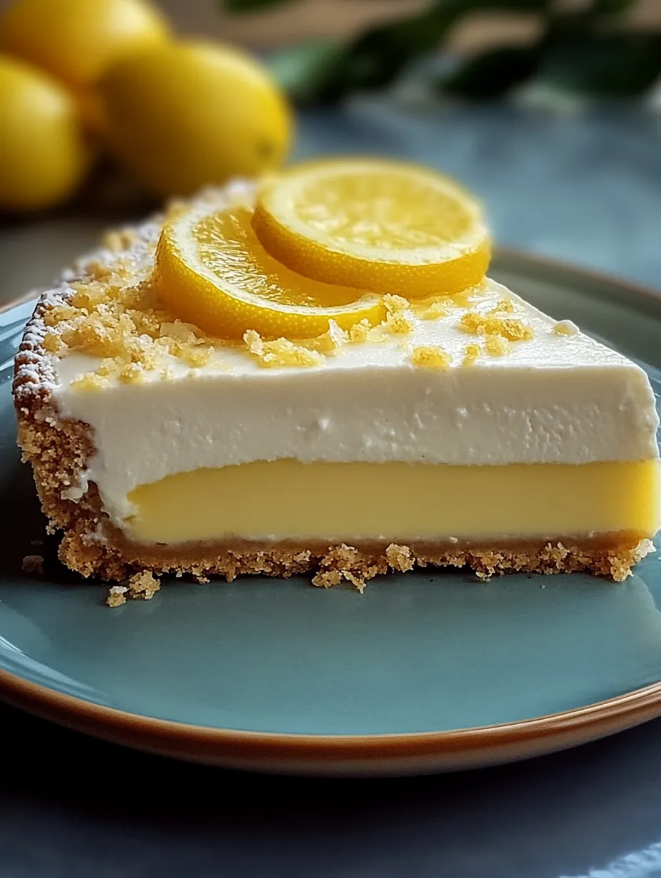 Cheesecake citron sans cuisson