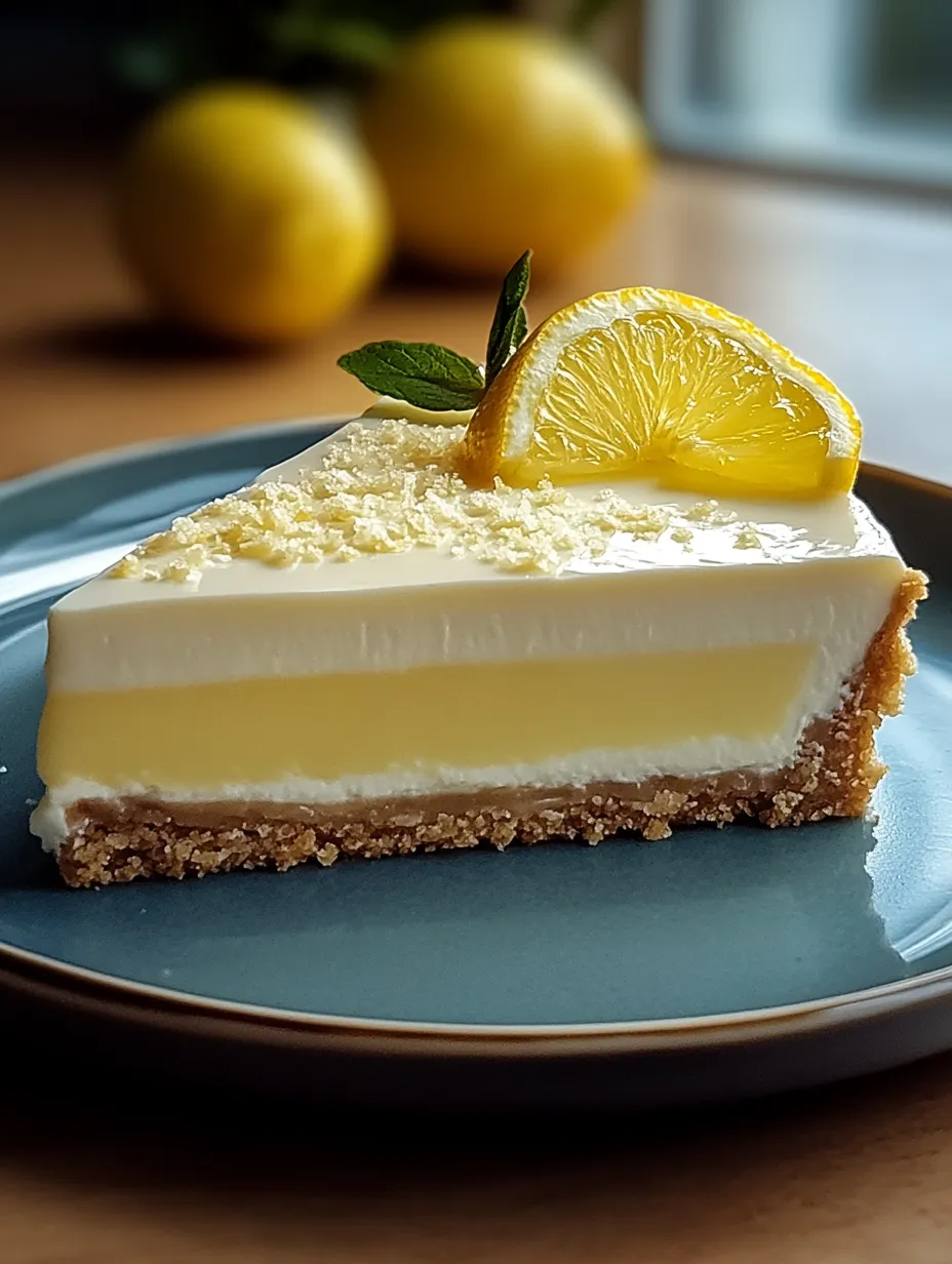 Cheesecake citron express sans four