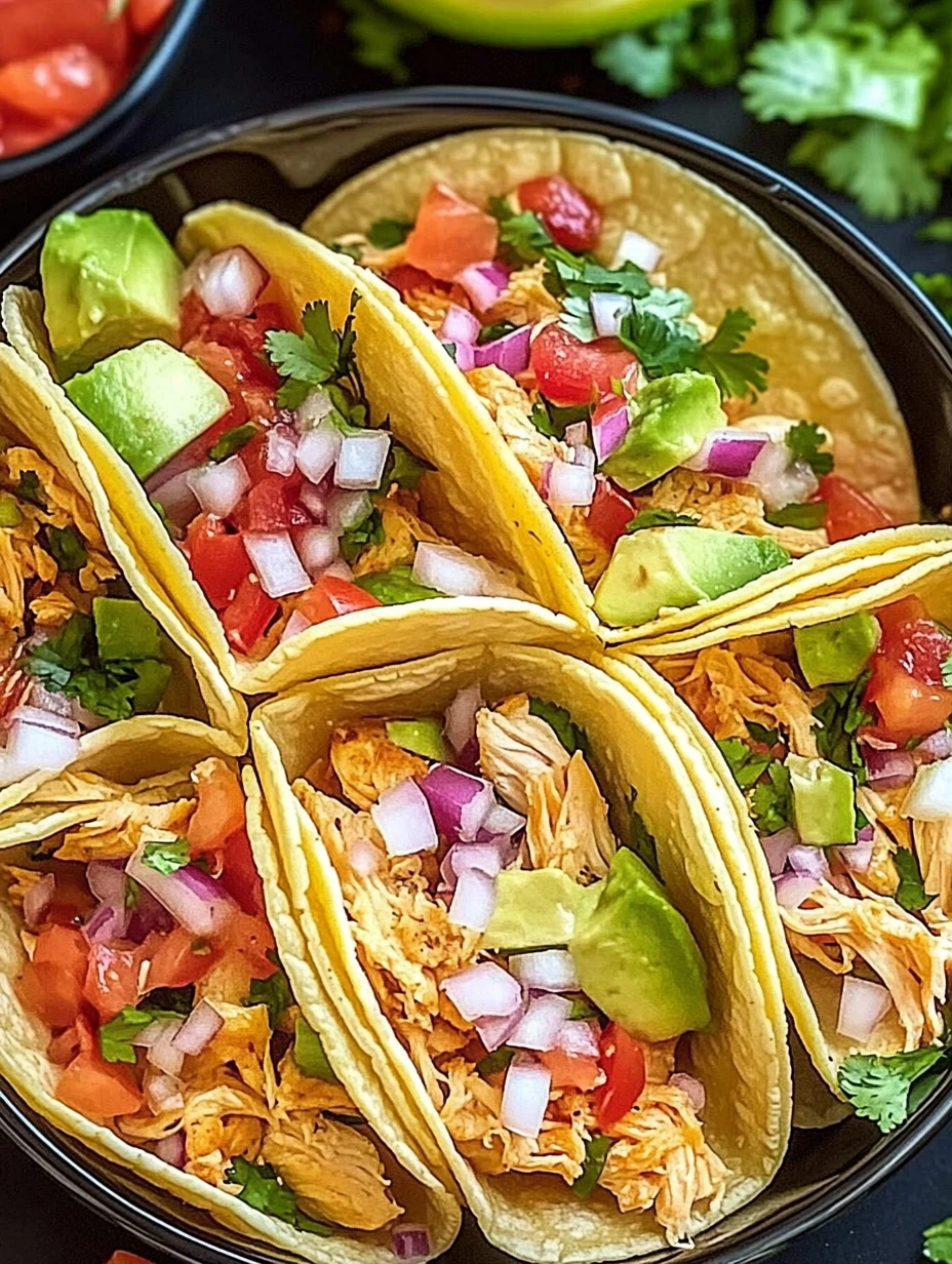 Plusieurs Tacos au Poulet