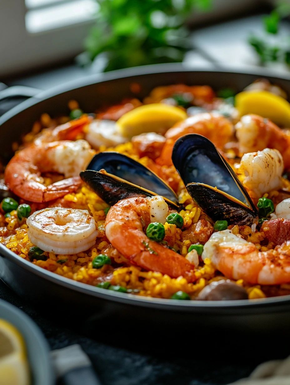 Paella aux Fruits de Mer facile