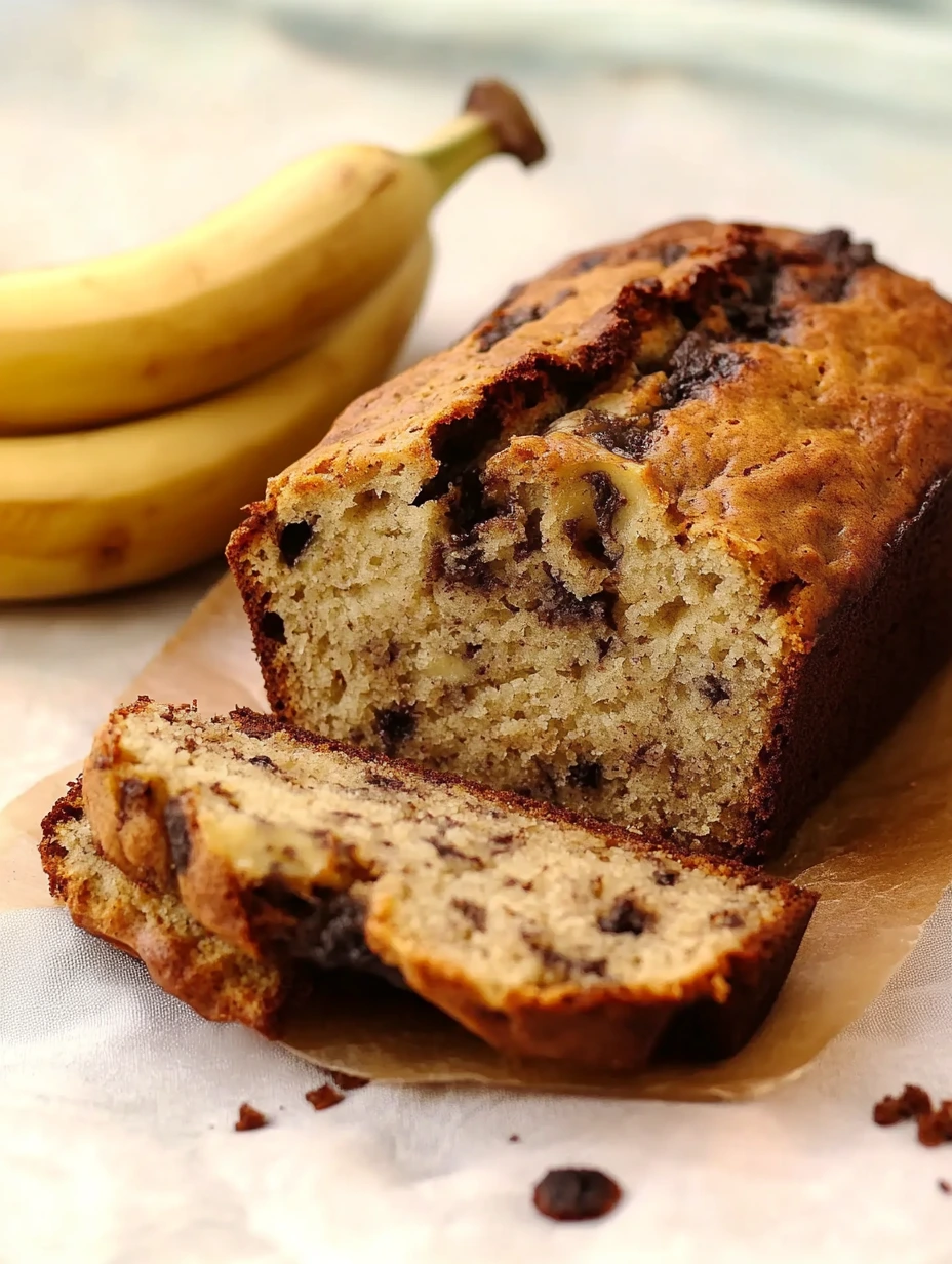 Banana bread healthy facile