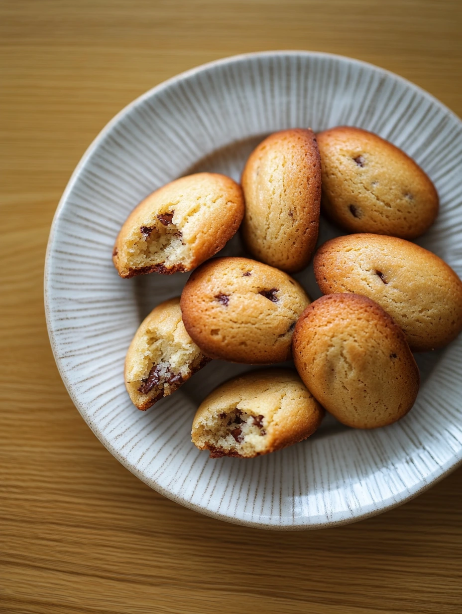 Madeleines aux chocolat très bonne