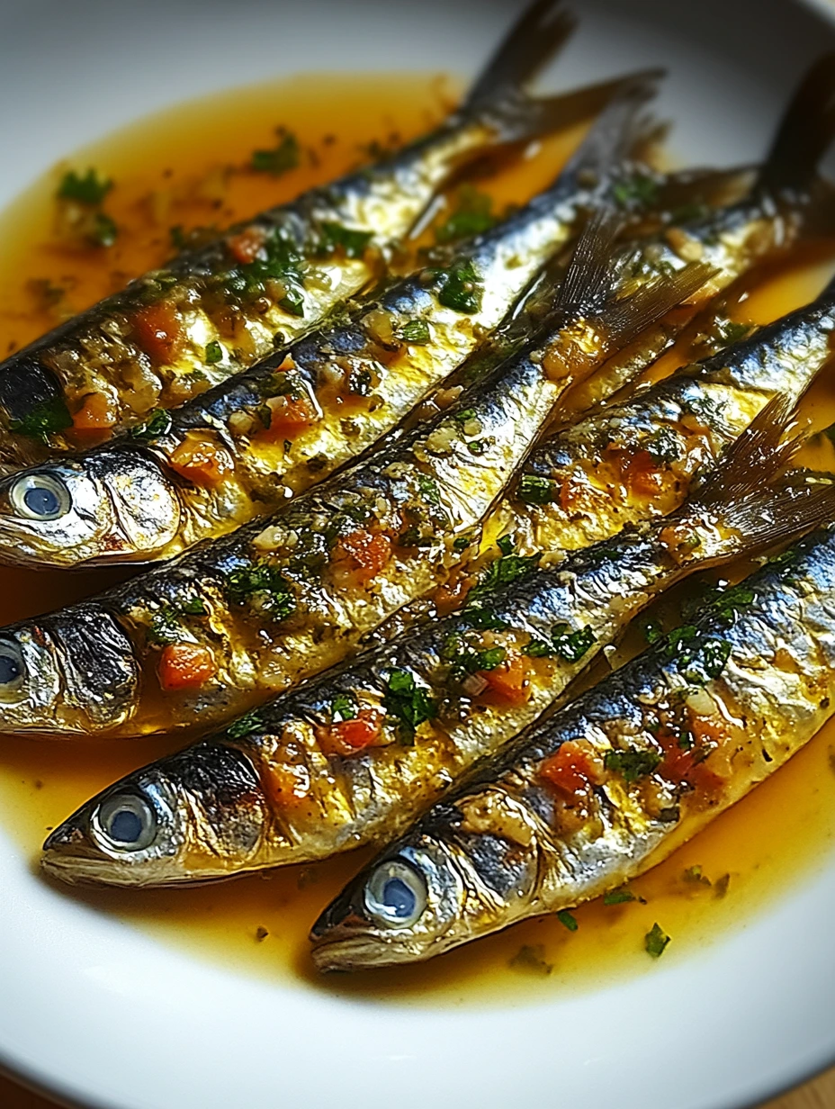 Sardines à la Chermoula marocaine