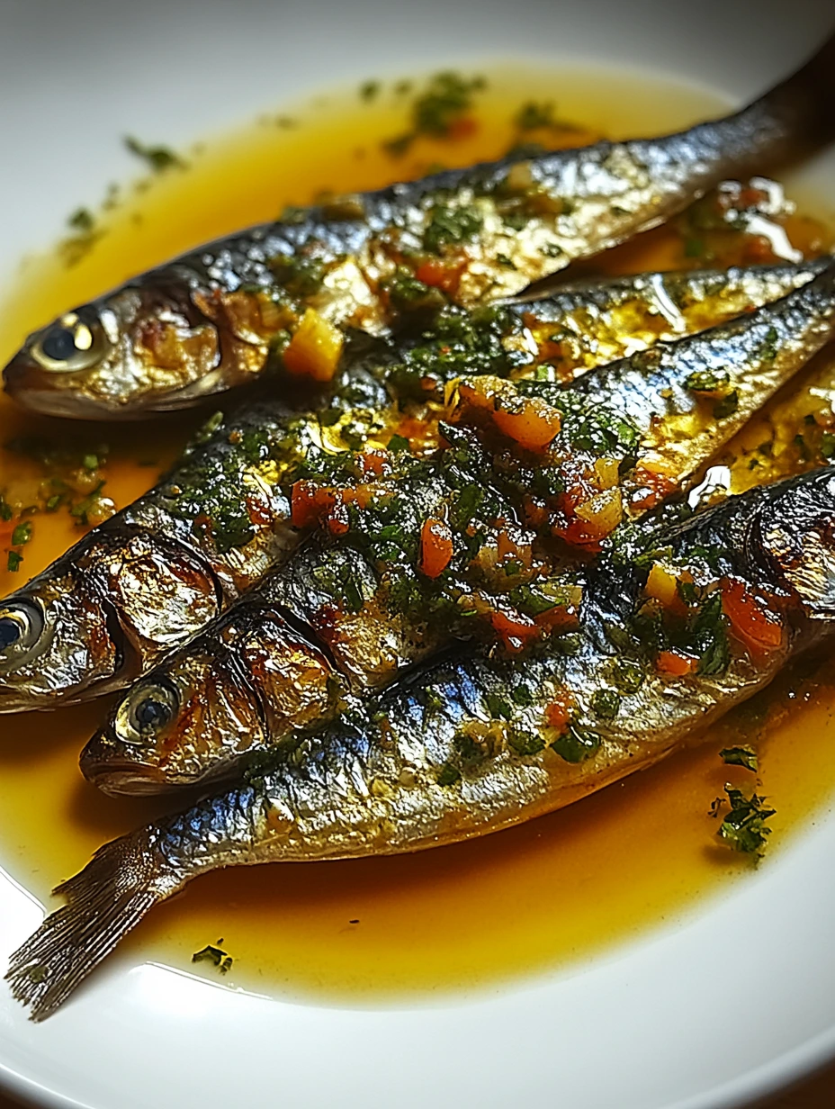 Sardines à la sauce marocaine