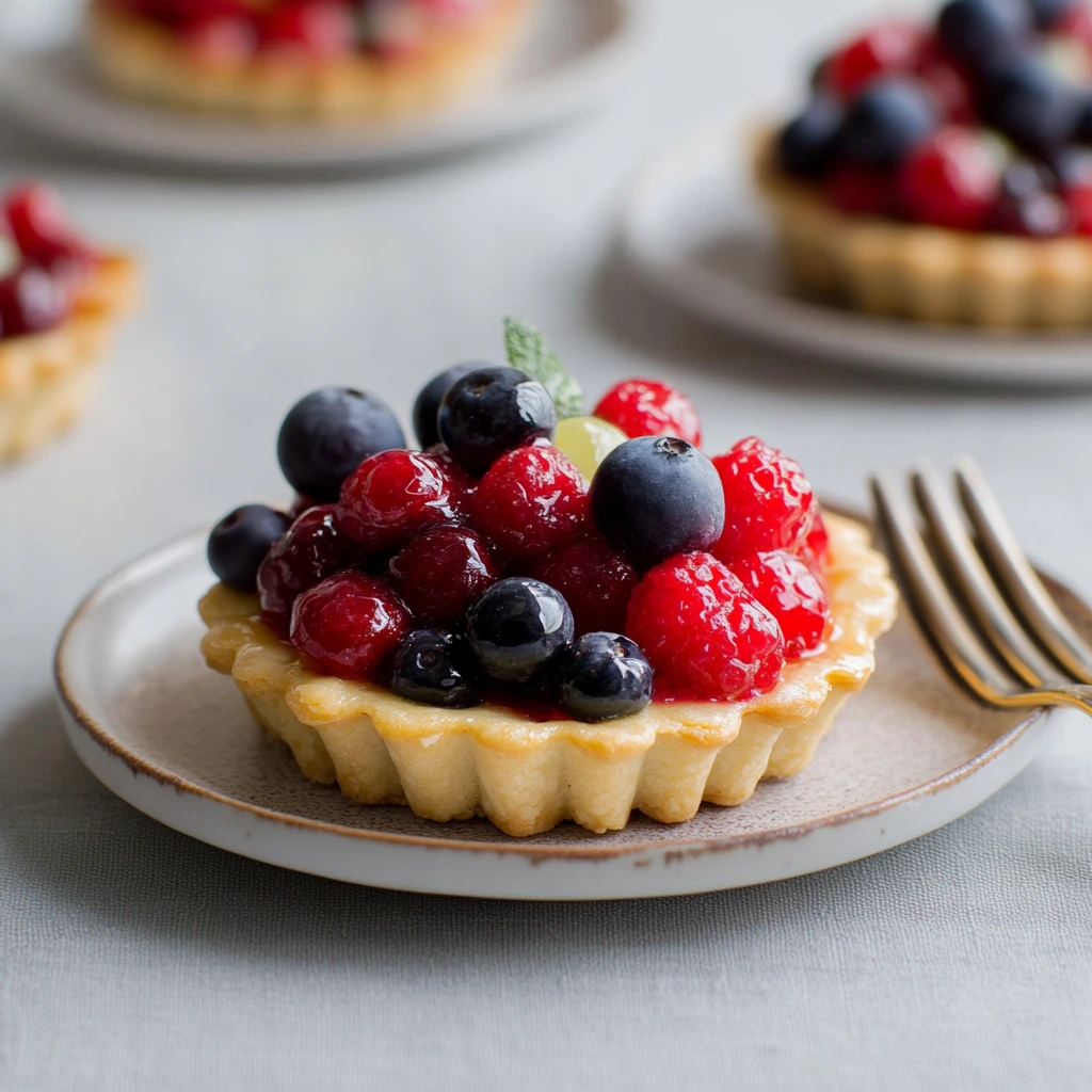 Tartelettes aux fruits rouges