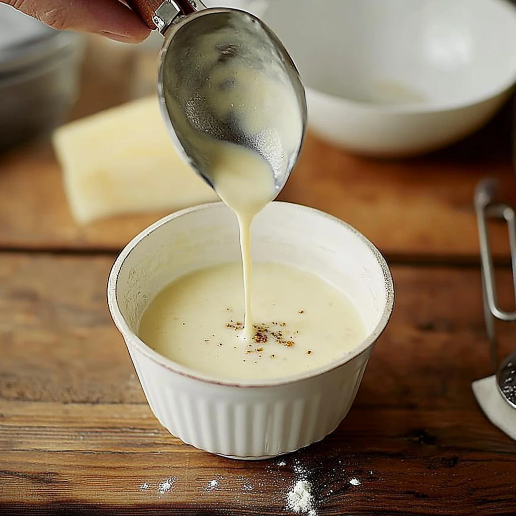 Sauce béchamel française