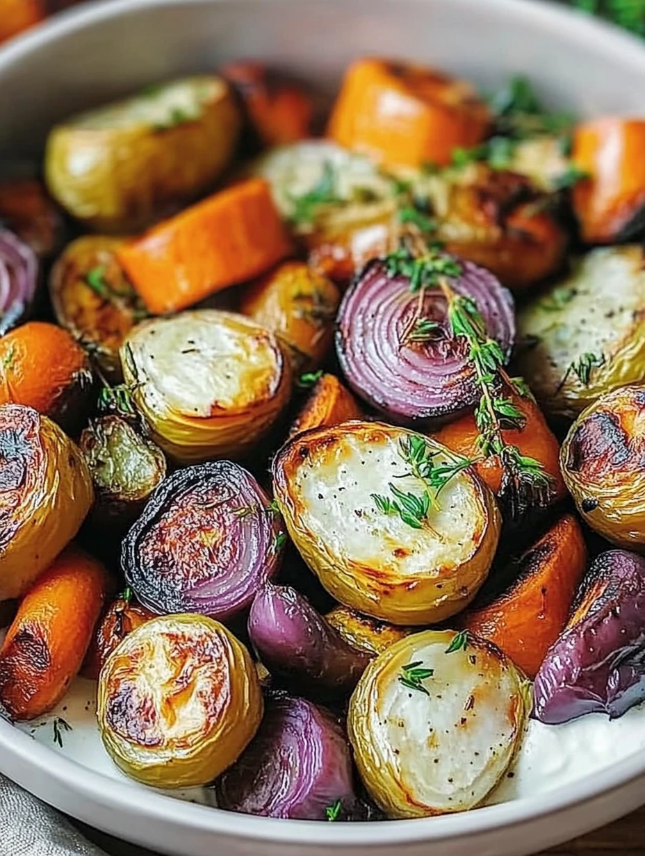 Légumes d'Hiver Rôtis facile à préparer