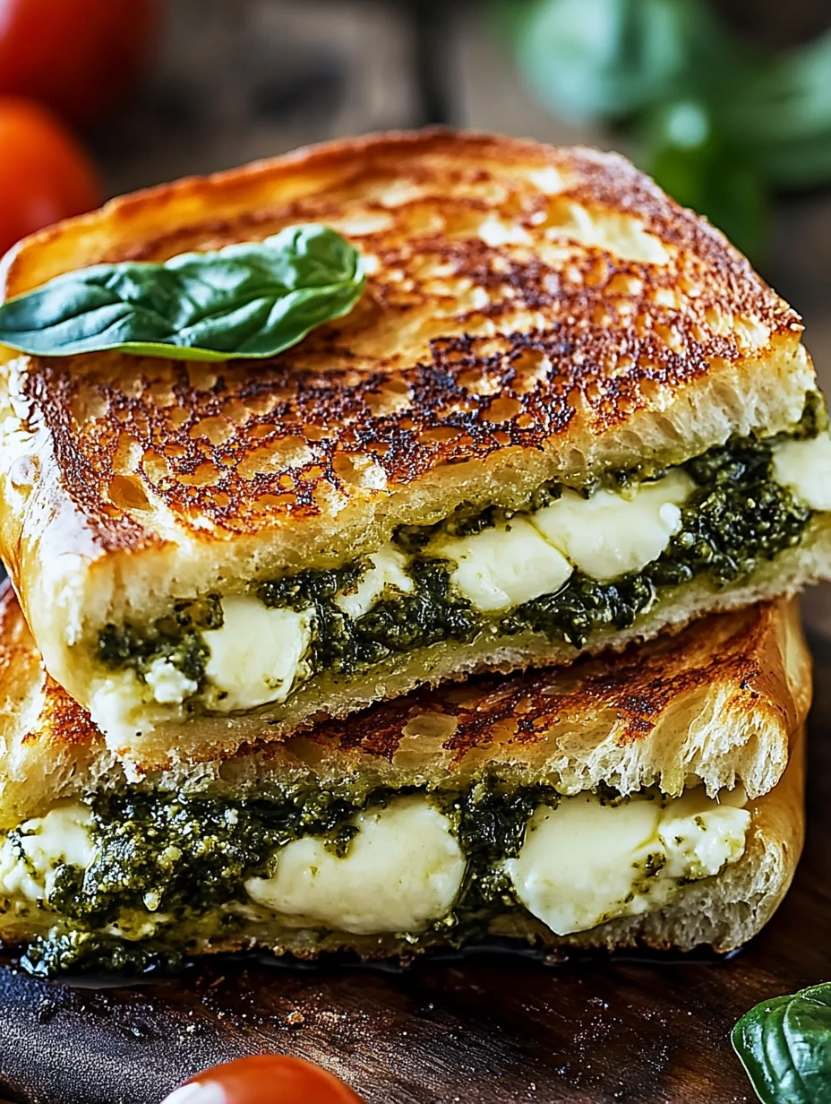 Croque-Monsieur Méditerranéen Pesto