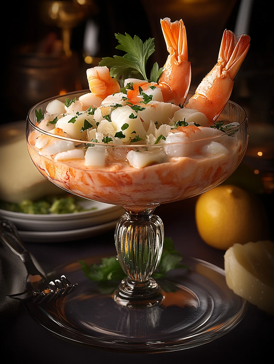 Cocktail de Fruits de Mer – Entrée Fraîche pour les fêtes