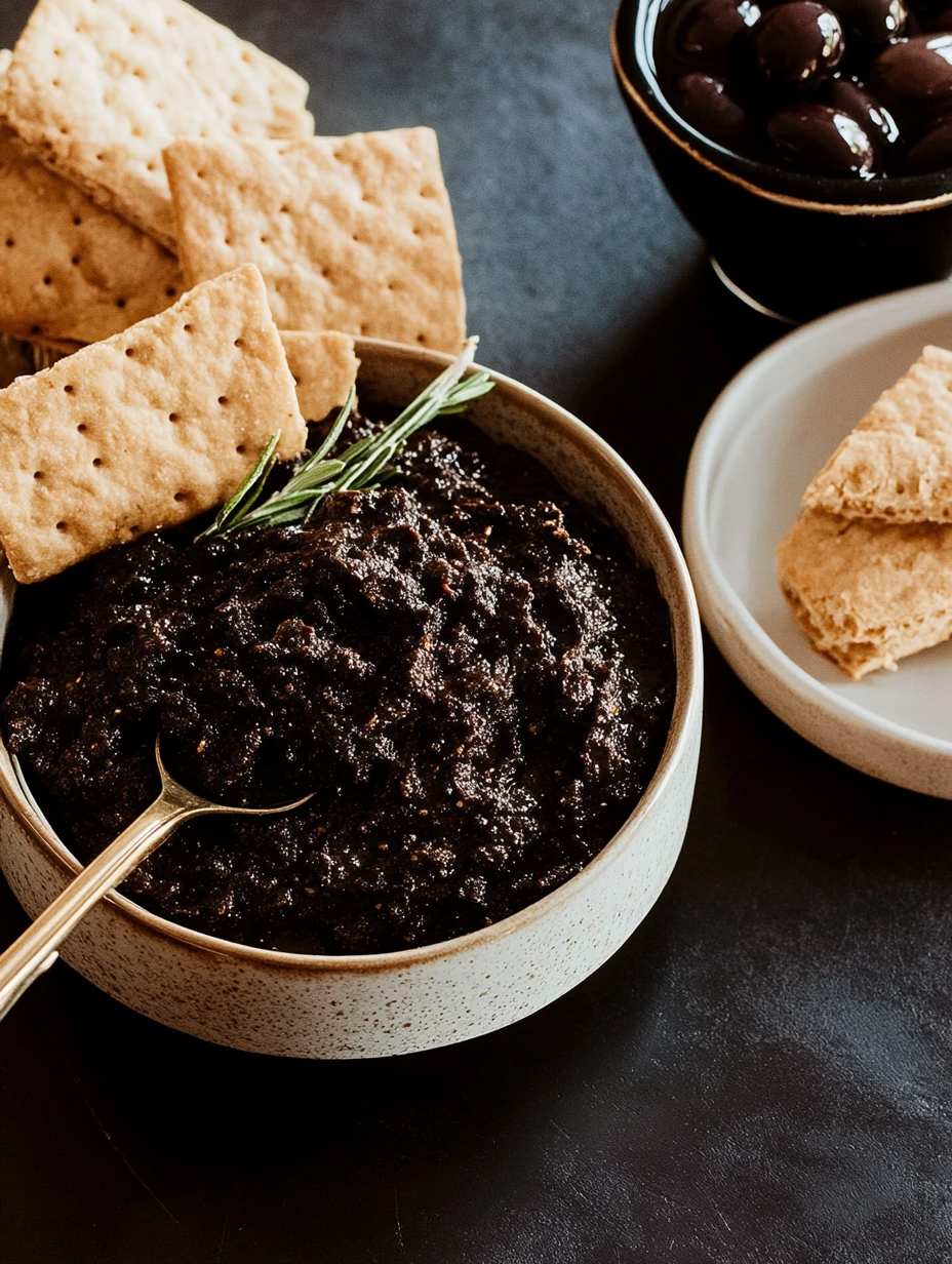 Tapenade d'olives noires