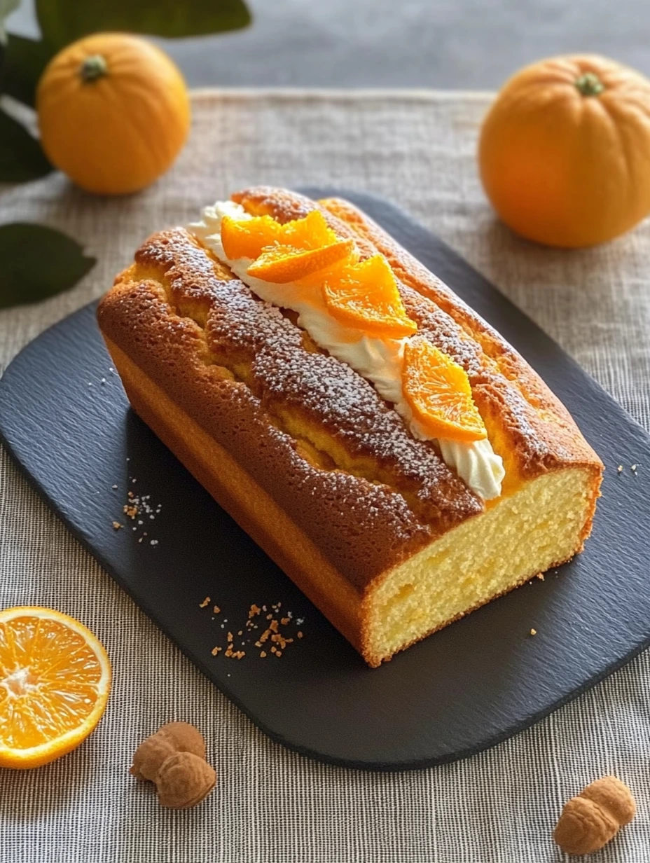 Cake à l'orange très bon