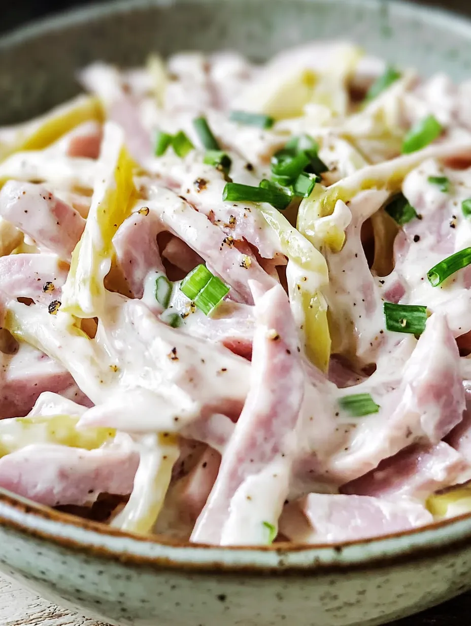 La meilleure salade de viande – Rapide, Crémeuse & Relevée