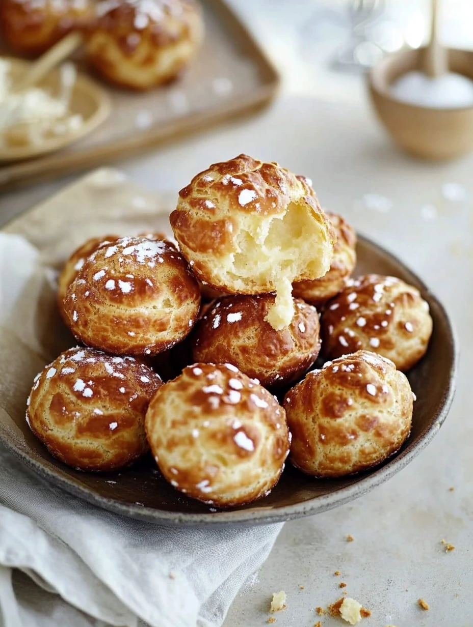 Chouquettes, un dessert léger