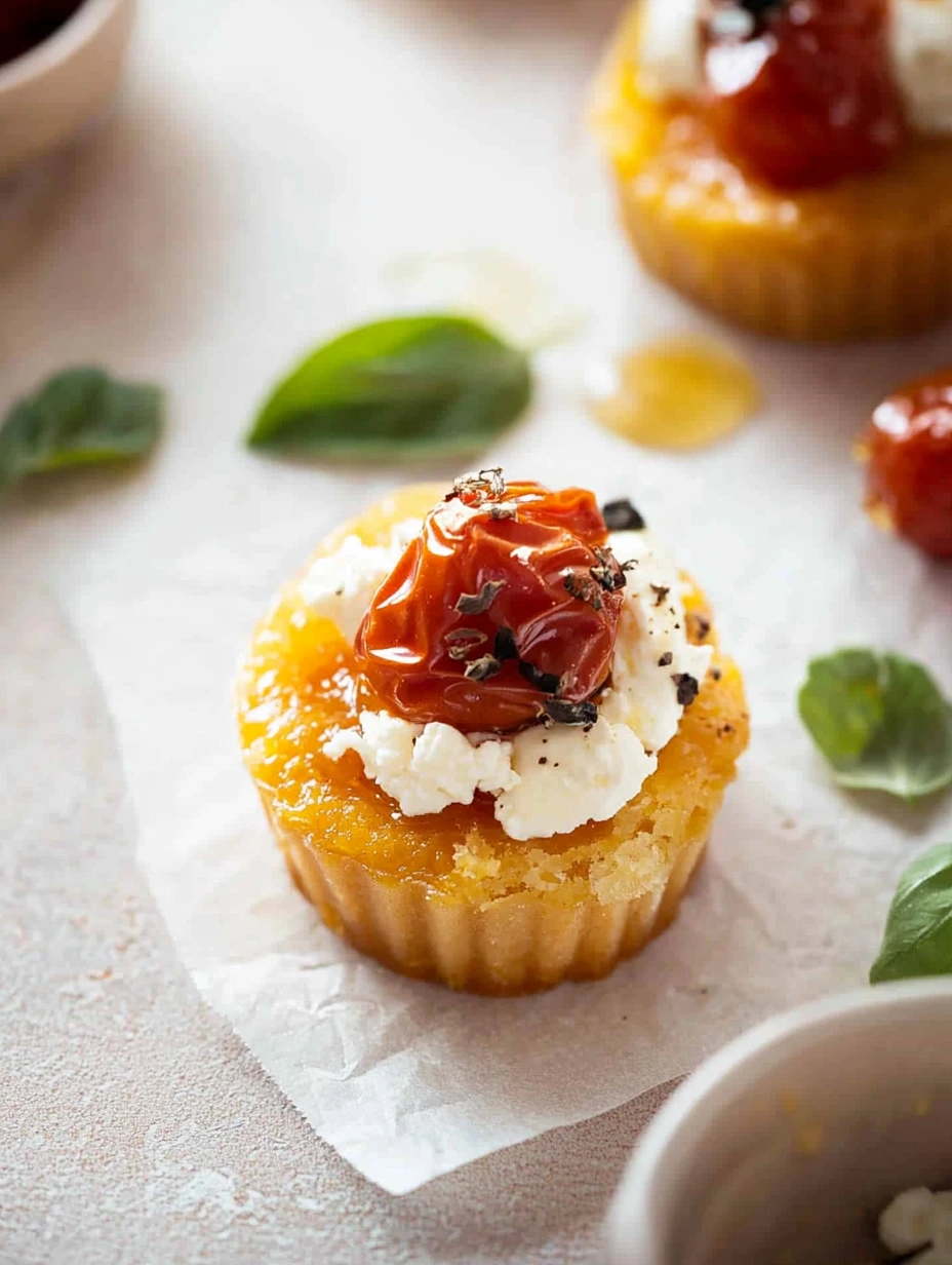 Des muffins aux tomates séchées