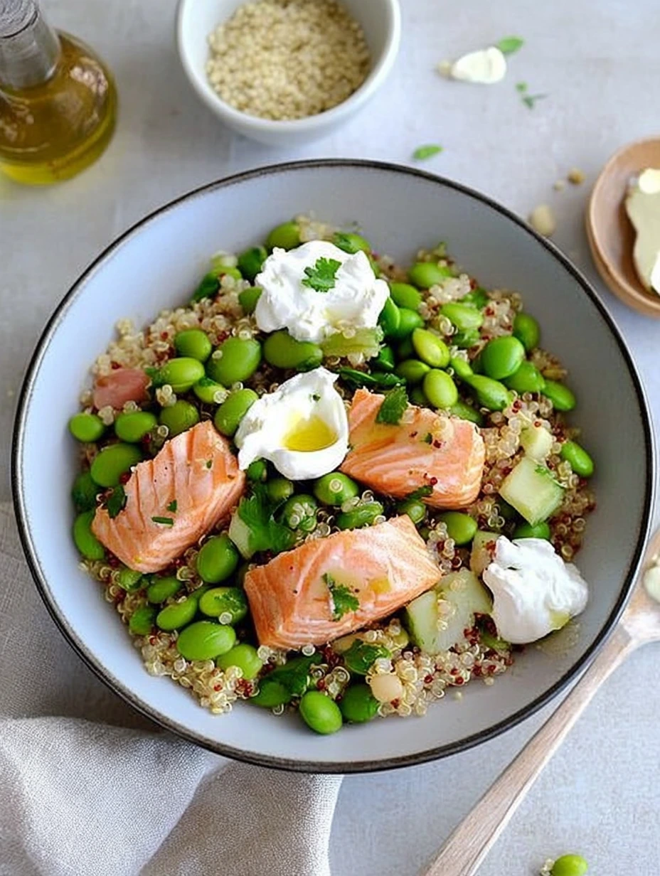 Salade de saumon