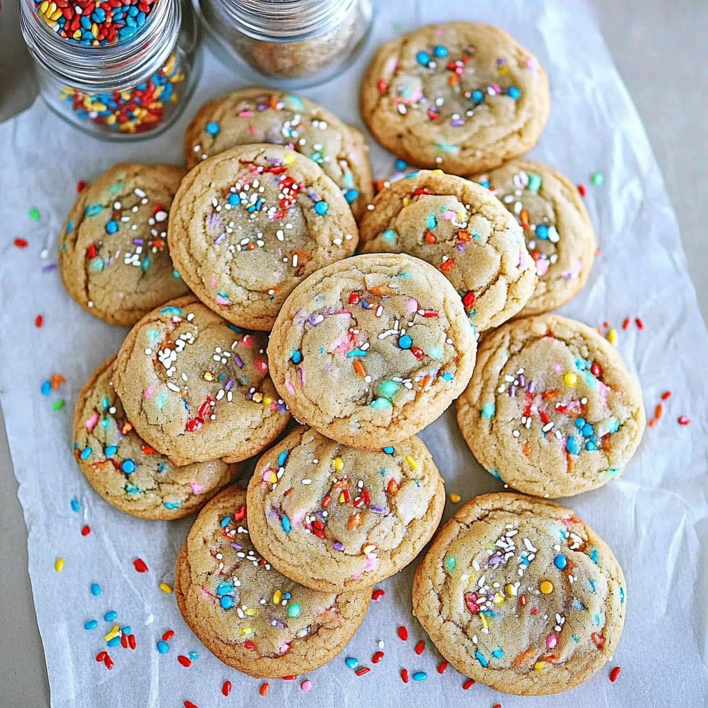 Cookies confettis