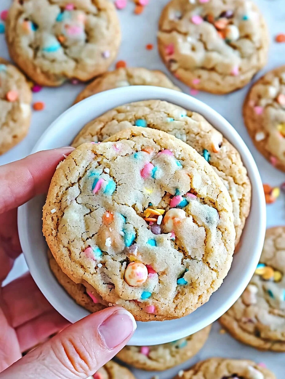 Cookies confettis, un délice pour vos enfants