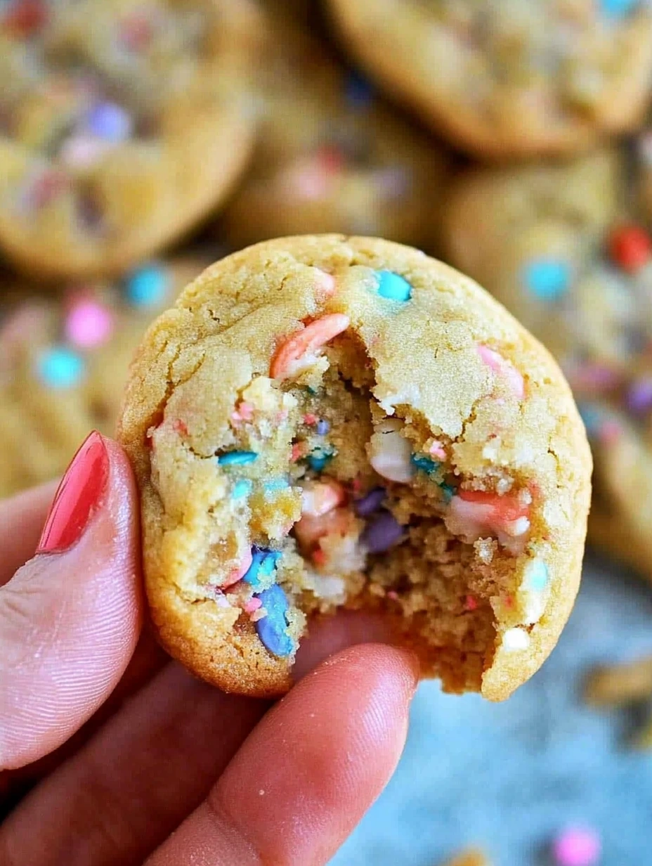 Cookies confettis, recette familiale