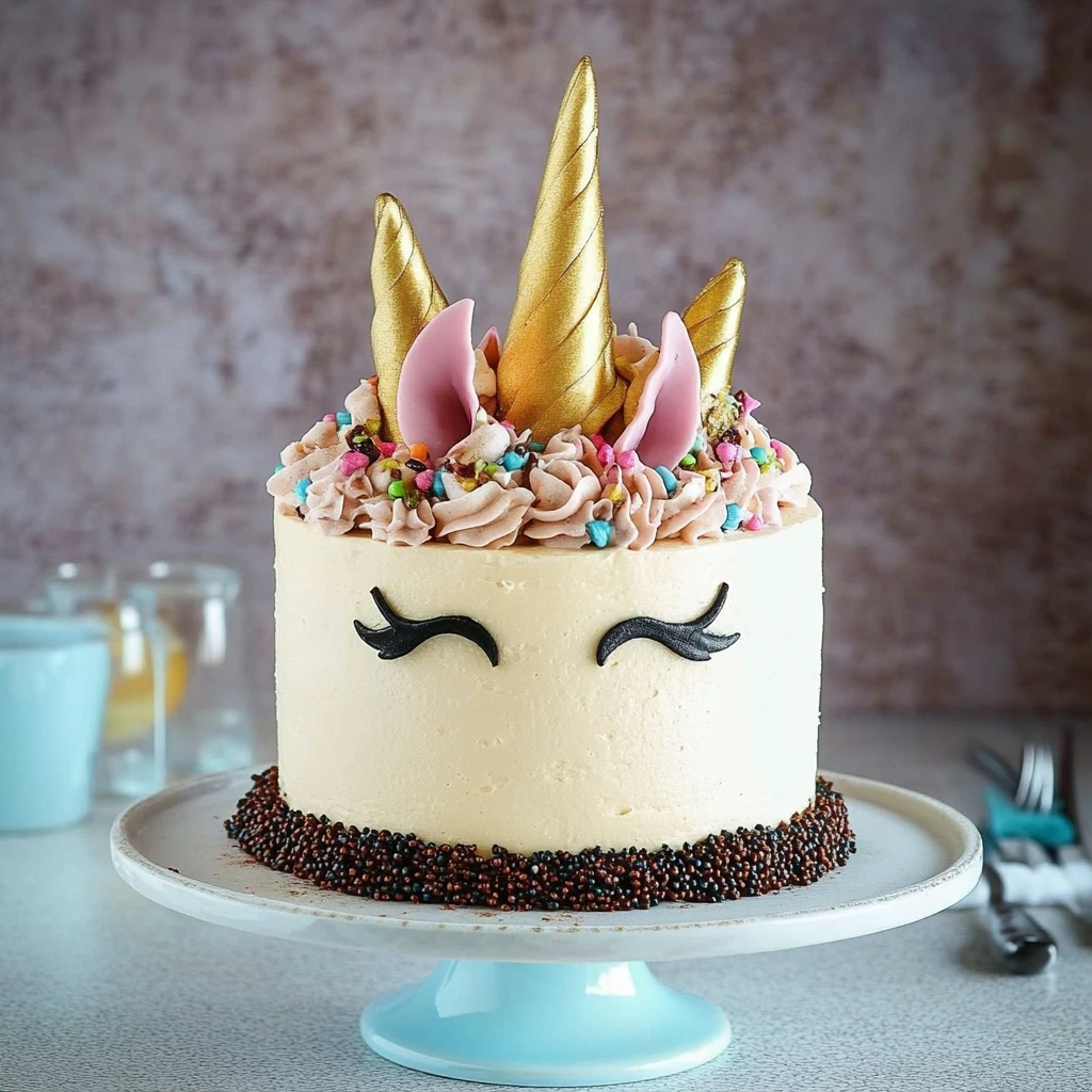 Gâteau licorne