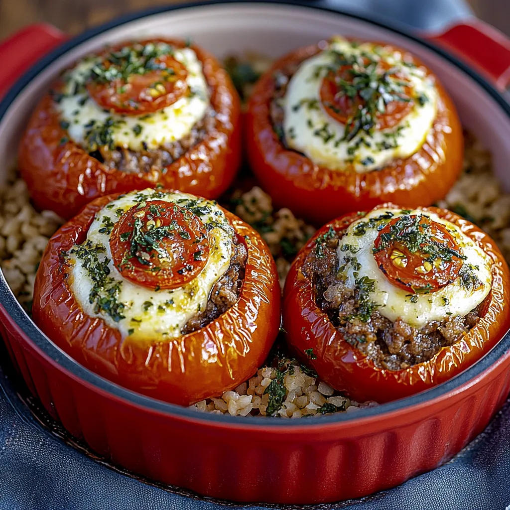 Tomates farcies classiques