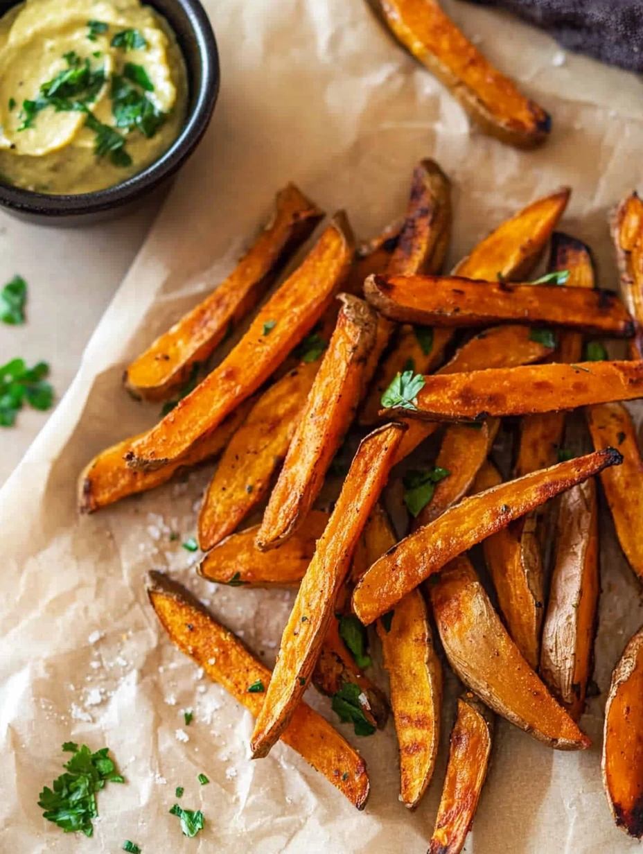 Frites de patates douces