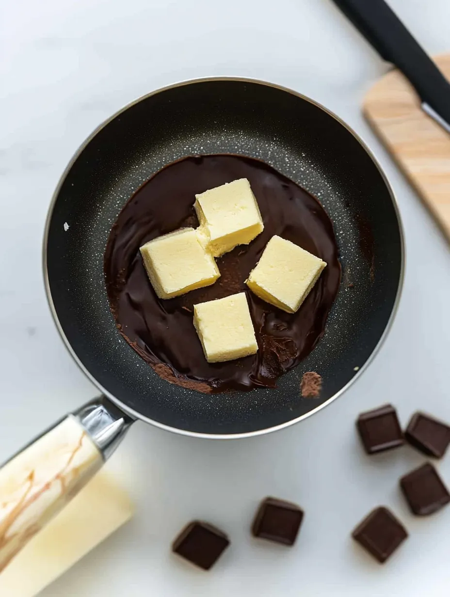 Préparation du Moelleux  coulant au chocolat