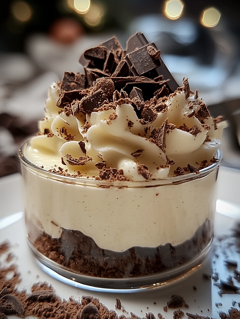 Chocolat Blanc avec Spéculoos, dessert familiale