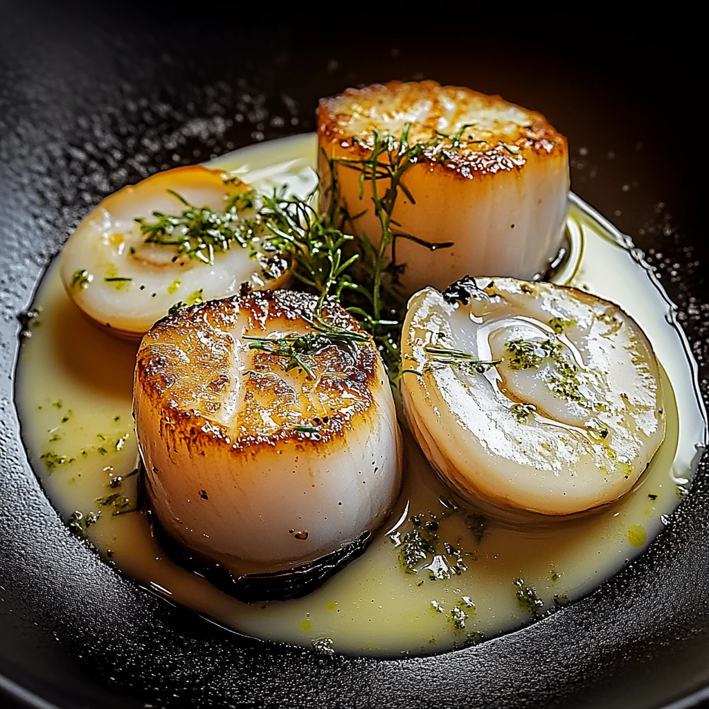 Coquilles Saint-Jacques aneth