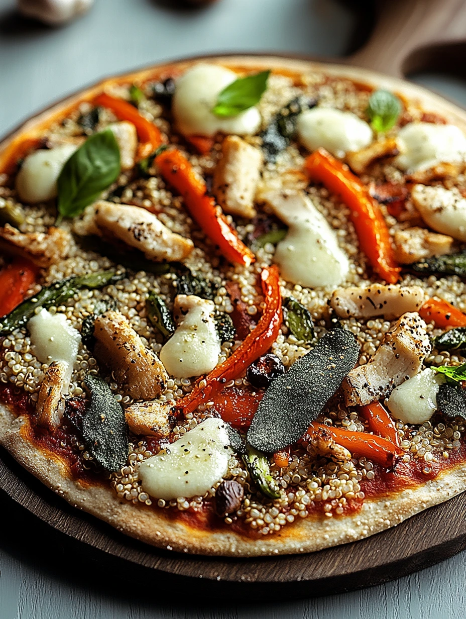 Pizza Quinoa Légumes