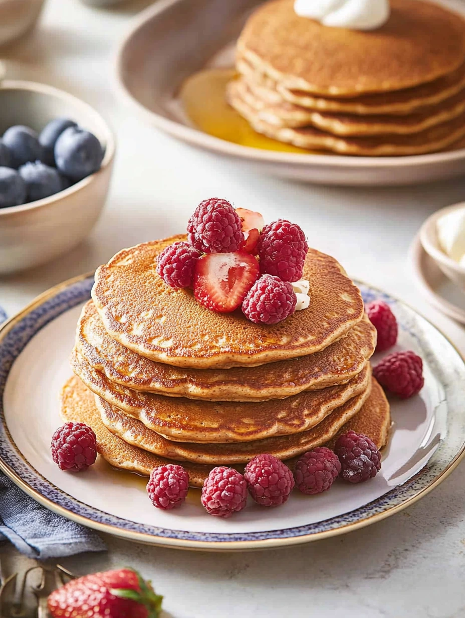 Pancakes blé complet healthy