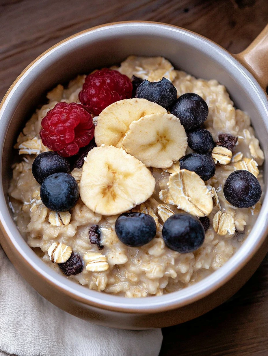 Porridge avoine facile et rapide