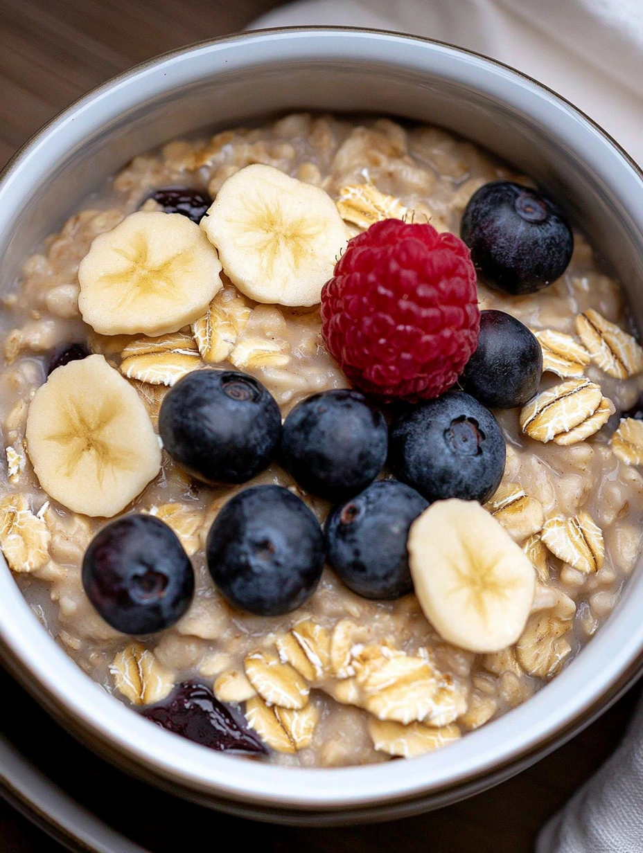 Porridge avoine - idée healthy petit déjeuner