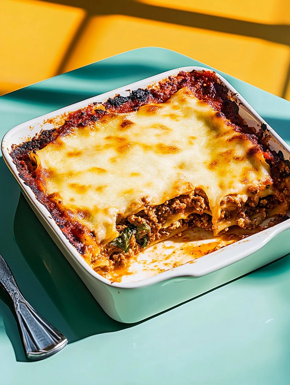 Lasagnes bolognaise vegétarienne facile