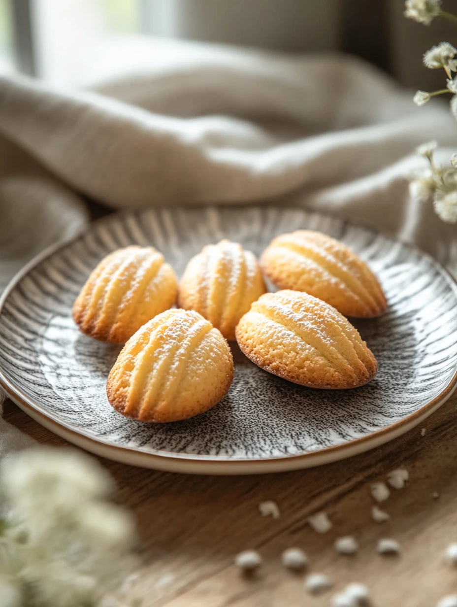 Madeleines très moelleuses