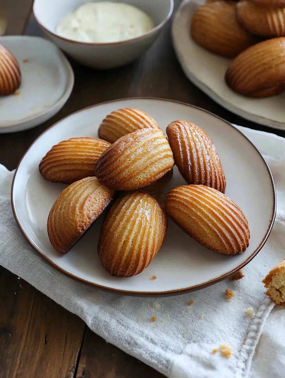 Des madeleines française