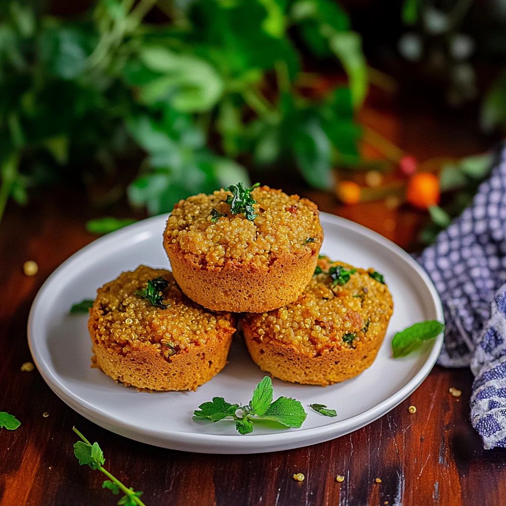 Muffin au quinoa et chou-fleur