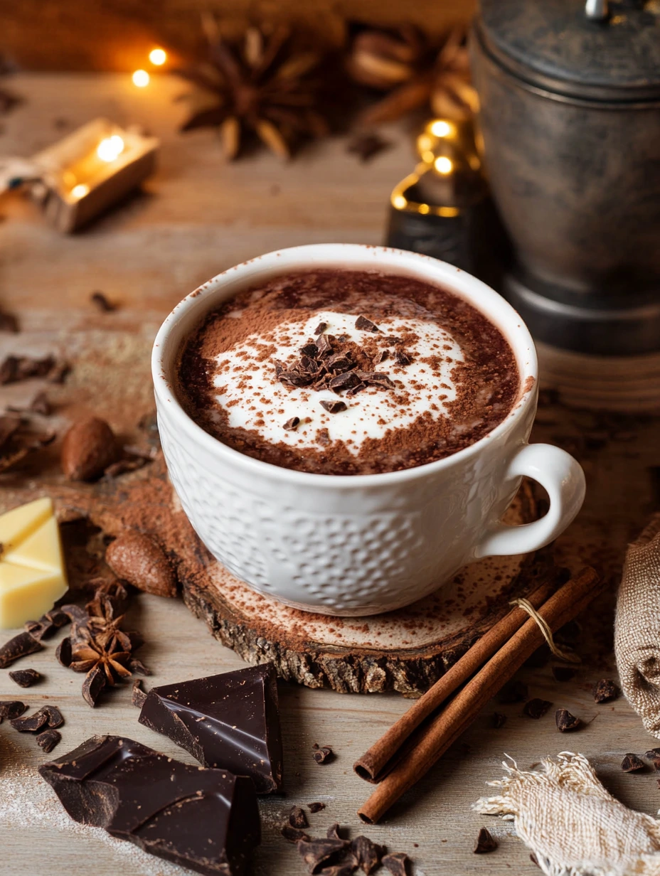 Chocolat chaud fait maison