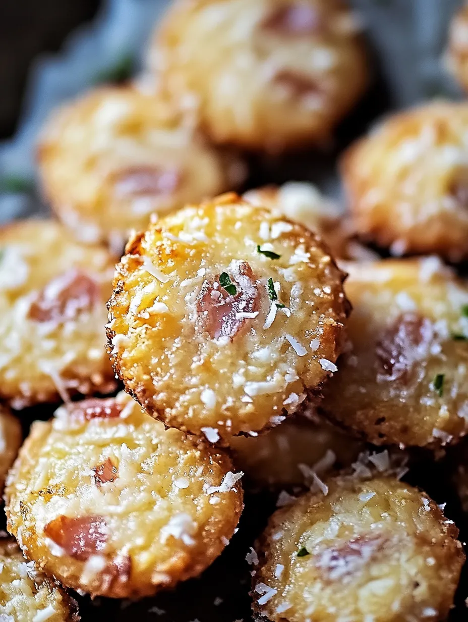 Recette : Cookies Salés au Parmesan et Jambon