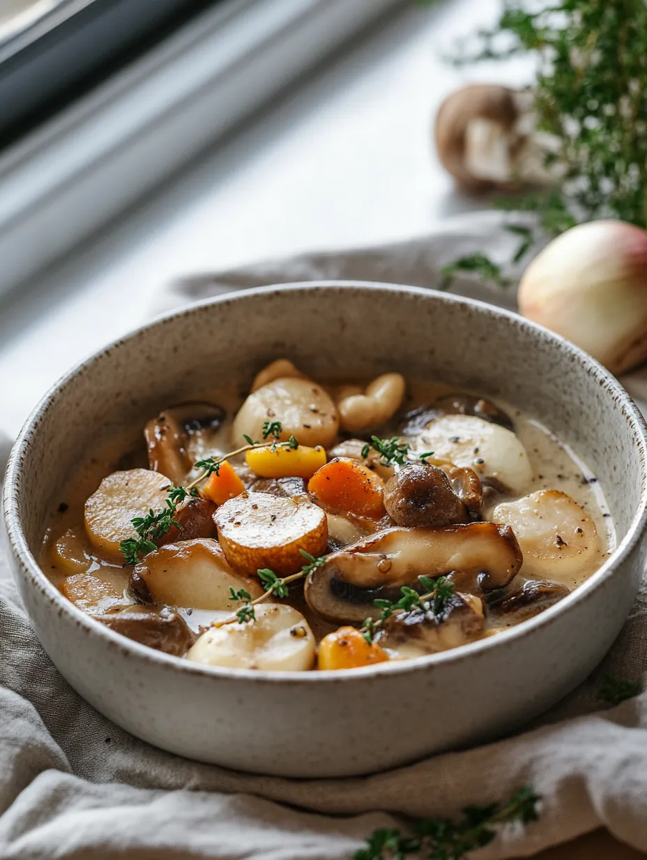 Saint-Jacques aux champignons toute douce façon traditionnelle