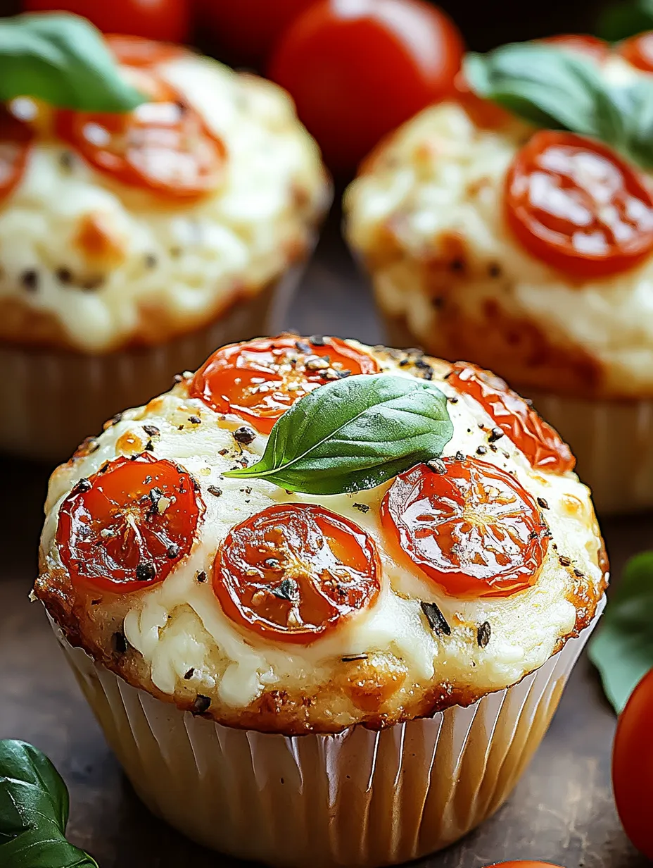 Des muffins salés aux saveurs italiennes