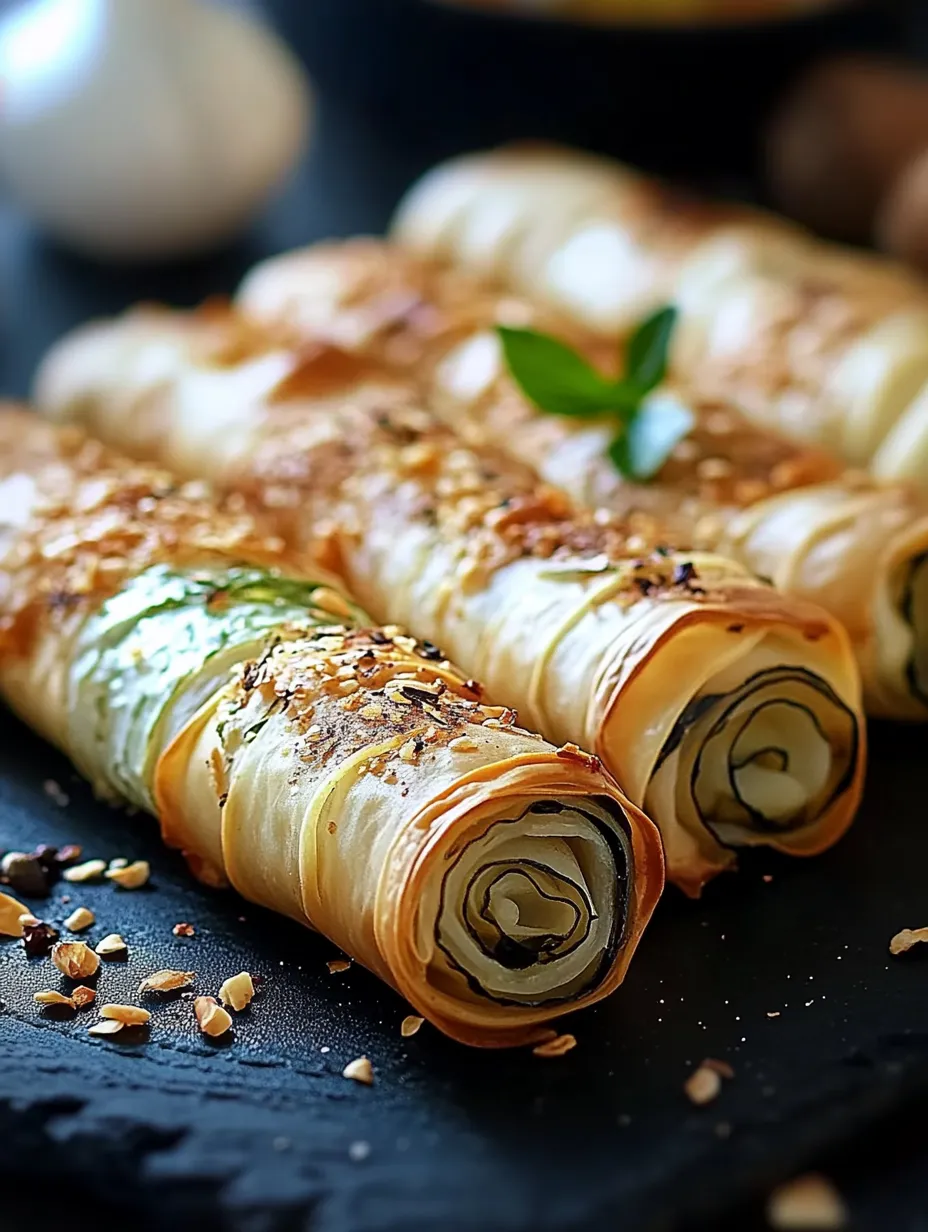 Cigares de Courgette au Chèvre Frais et Pignons - Recette méditerranéenne facile