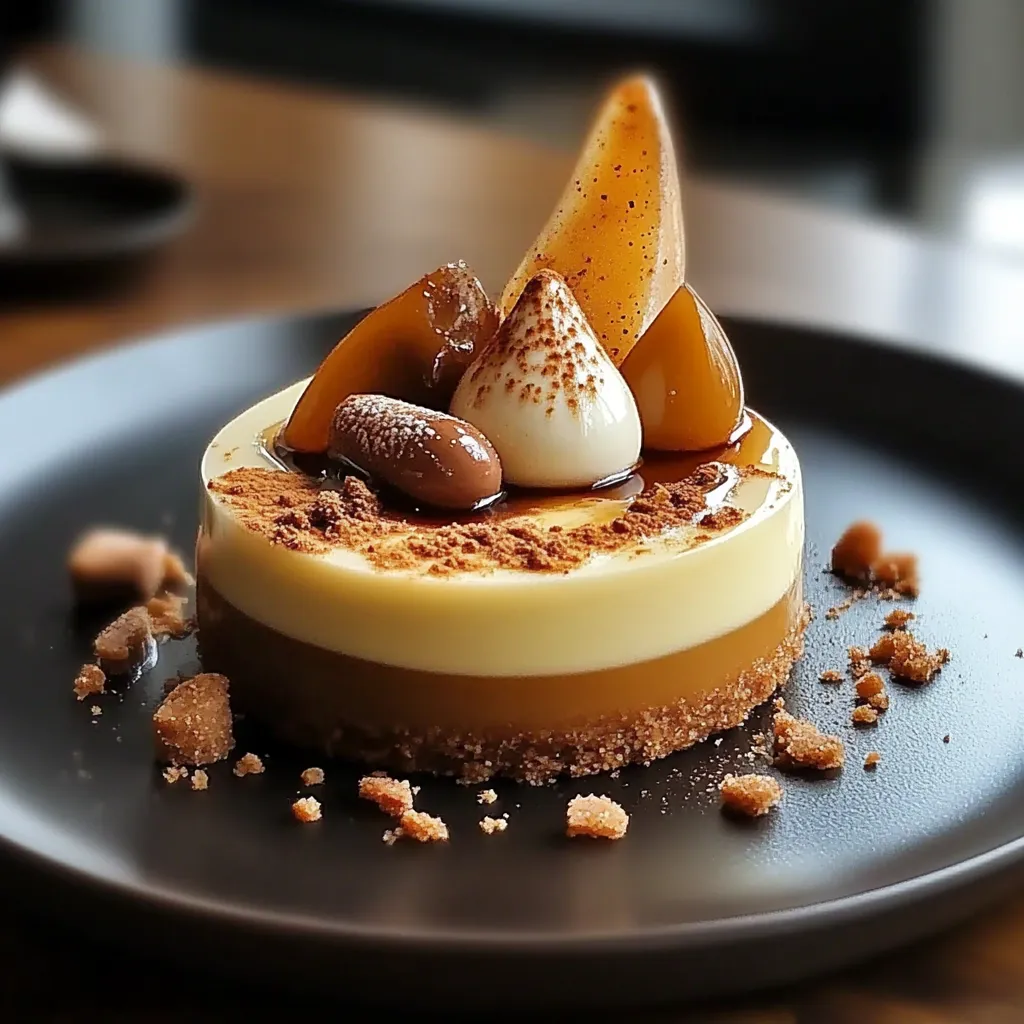 Délice Poire et Biscuits Épicés
