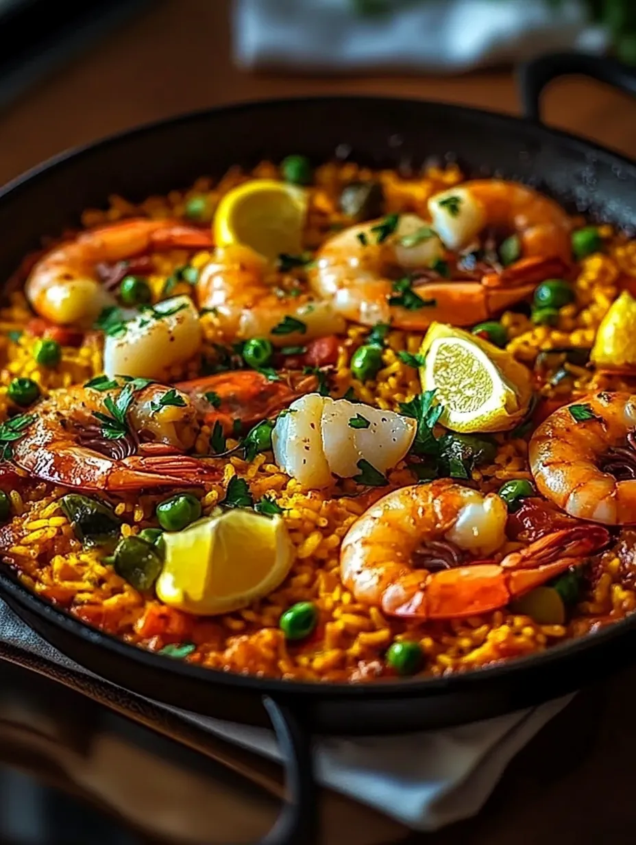 Paella aux fruits de mer - Saveurs espagnoles authentiques et irrésistibles