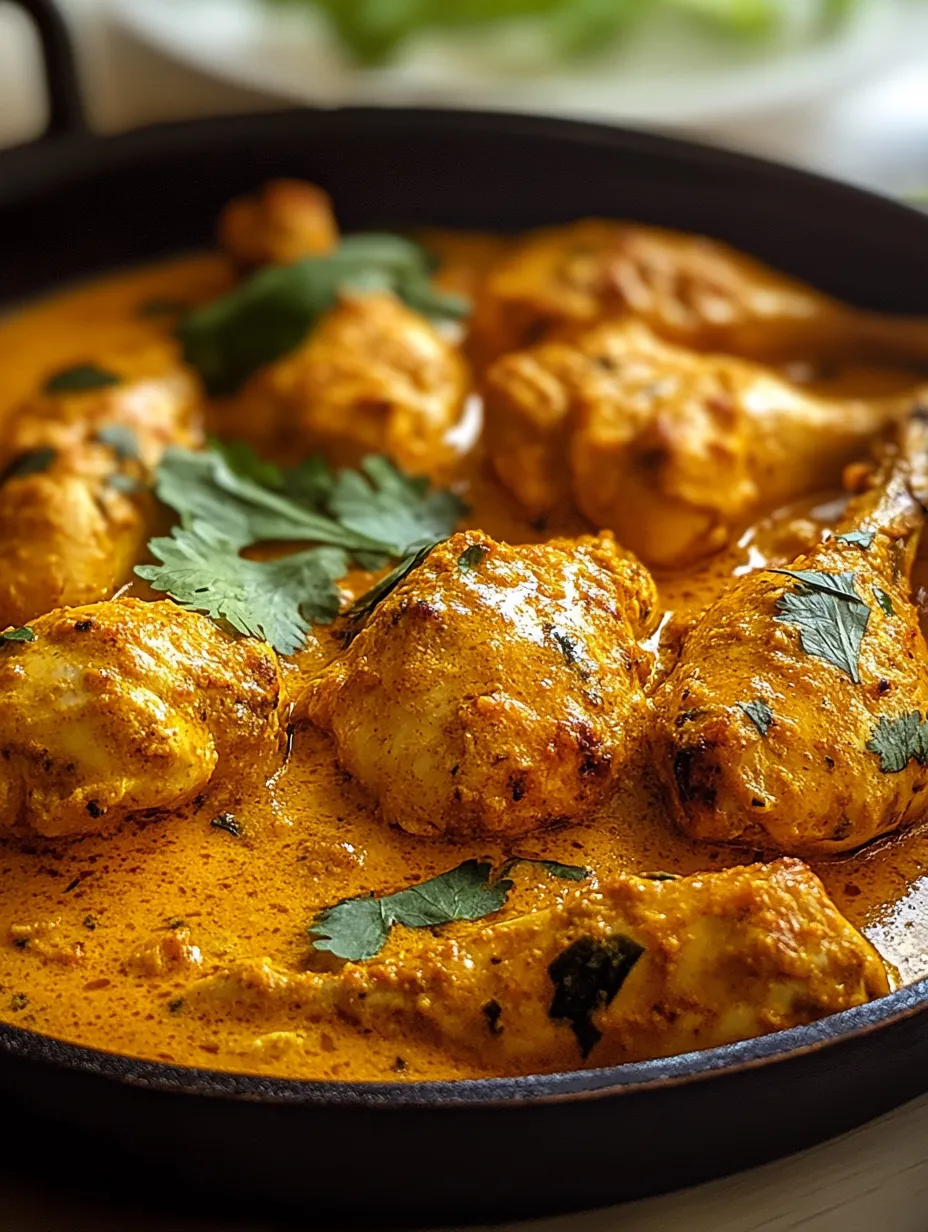 Aiguillettes de poulet au curry. Plat express, sauce crémeuse au lait de coco.